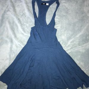 flowy mini blue dress from urban outfitters